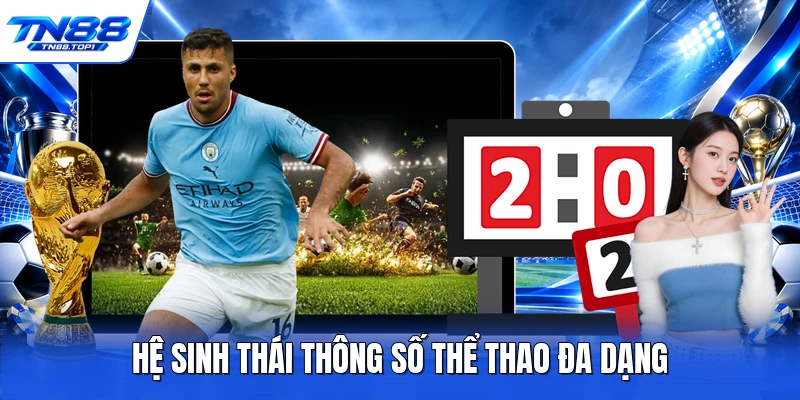 Hệ sinh thái thông số thể thao đa dạng
